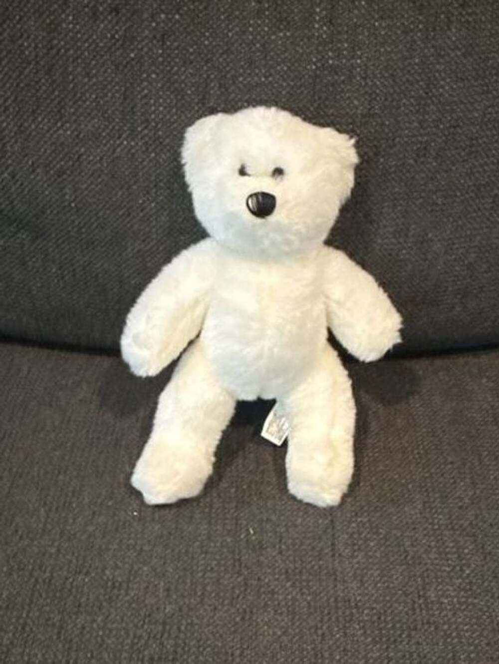 Aeropostale Steffi-Bear White Stuffed Bear Plush Toy